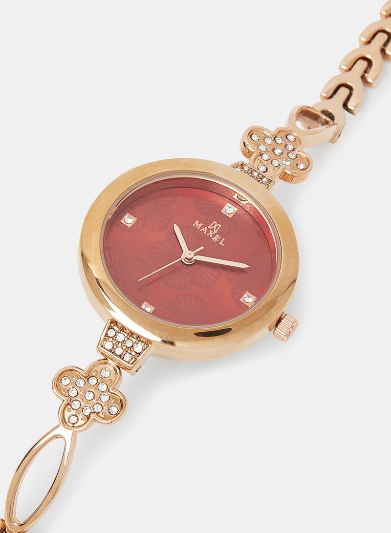 Maxel Women's Audrey Analog Wrist Watch MX537 - 28mm - Image 2