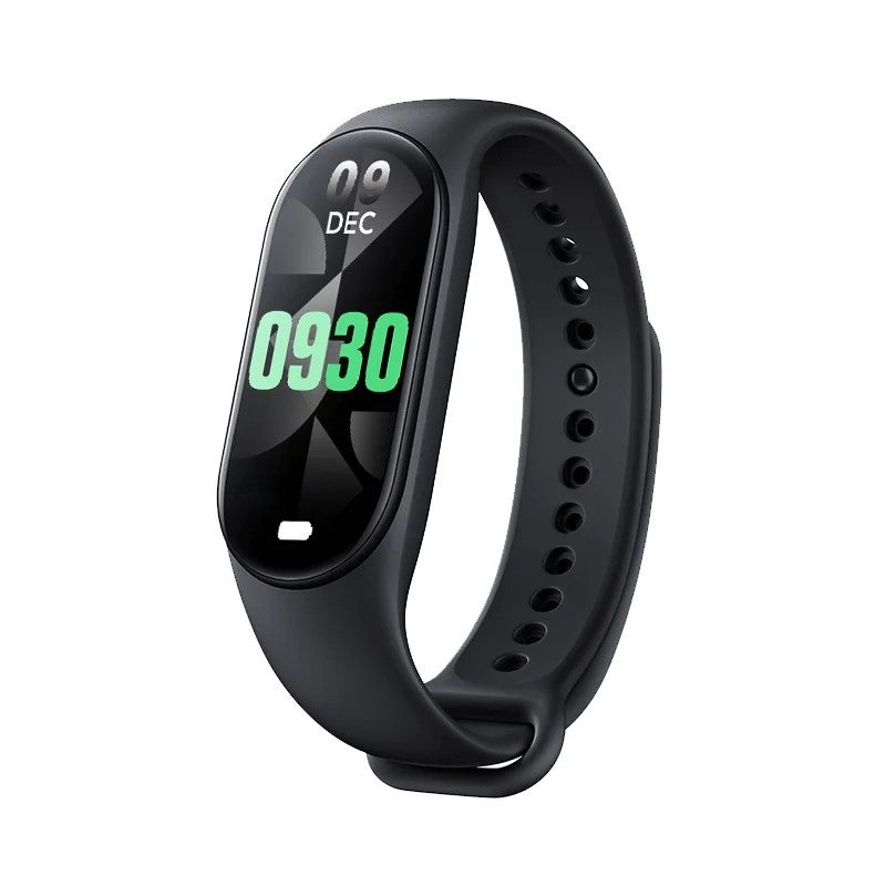 Bluejw New Arrival M8 Smart Bracelet with OLED Display, Pedometer, Music Control & Fitness Tracking – Replaceable Watch Strap Compatible with Android for Workout - Image 1