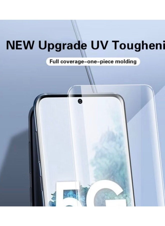 9D Nano Screen Protector For Samsung Galaxy S24 Ultra Full Edge-to-Edge Coverage Anti-Explosion Anti-Fingerprint From S-TOP