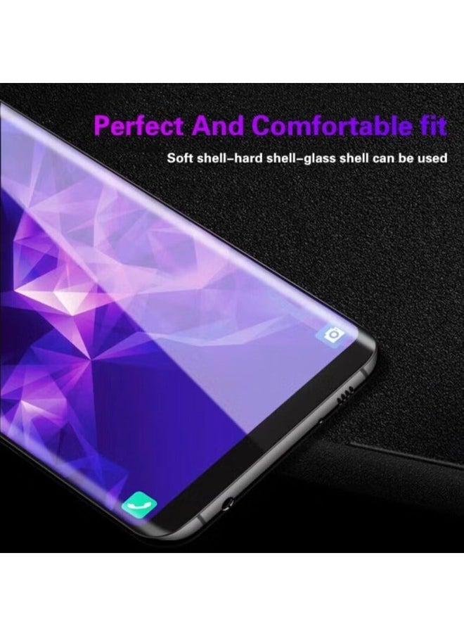 9D Nano Screen Protector For Samsung Galaxy S24 Ultra Full Edge-to-Edge Coverage Anti-Explosion Anti-Fingerprint From S-TOP