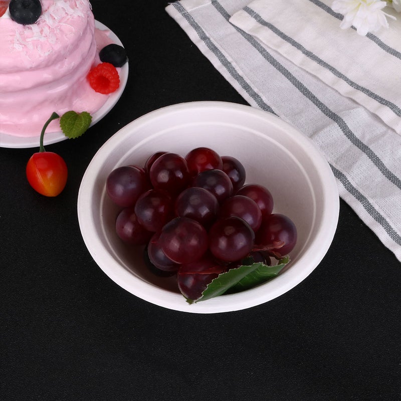 50pcs Bowl Round Shape Food Bowl Dinnerware Tableware for Party Banquet Home - Image 4
