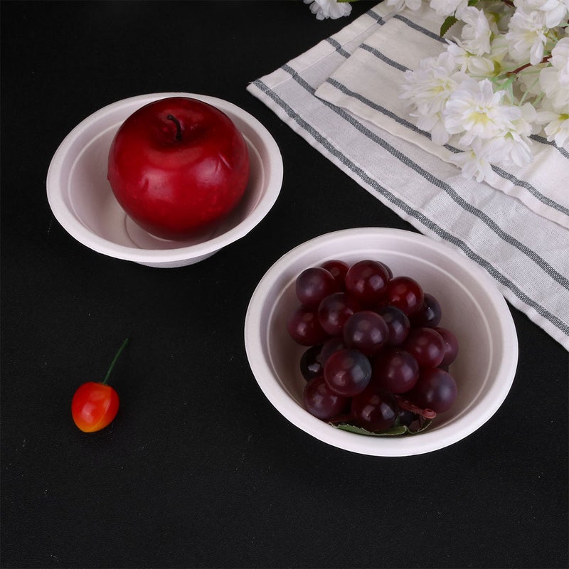 50pcs Bowl Round Shape Food Bowl Dinnerware Tableware for Party Banquet Home - Image 3