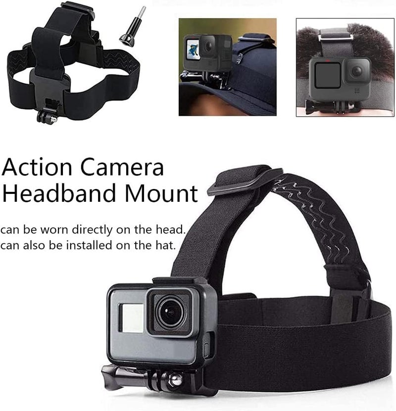 TEKCAM Headband Holder for GoPro Hero and Other Action Cameras - Image 4