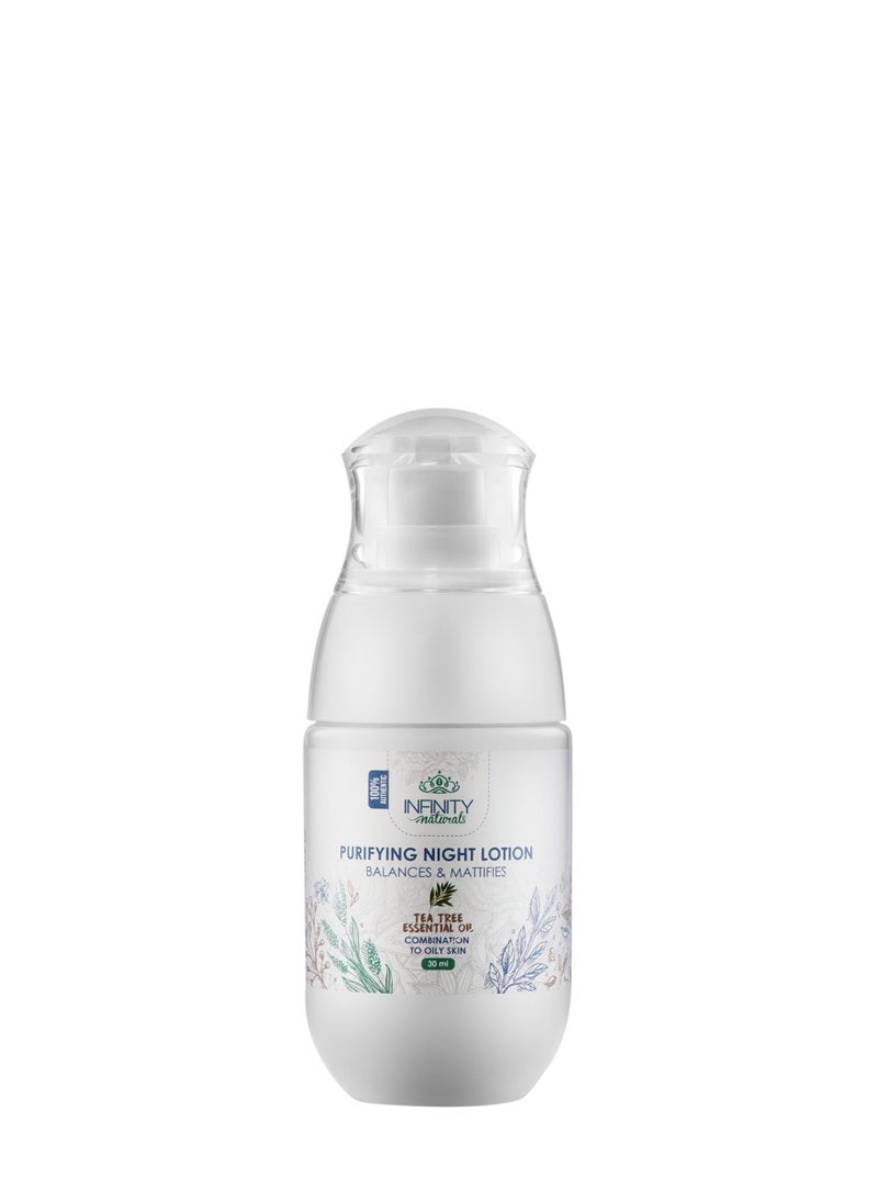 Infinity Infinity Naturals Purifying Night Lotion Tea Tree - Image 1