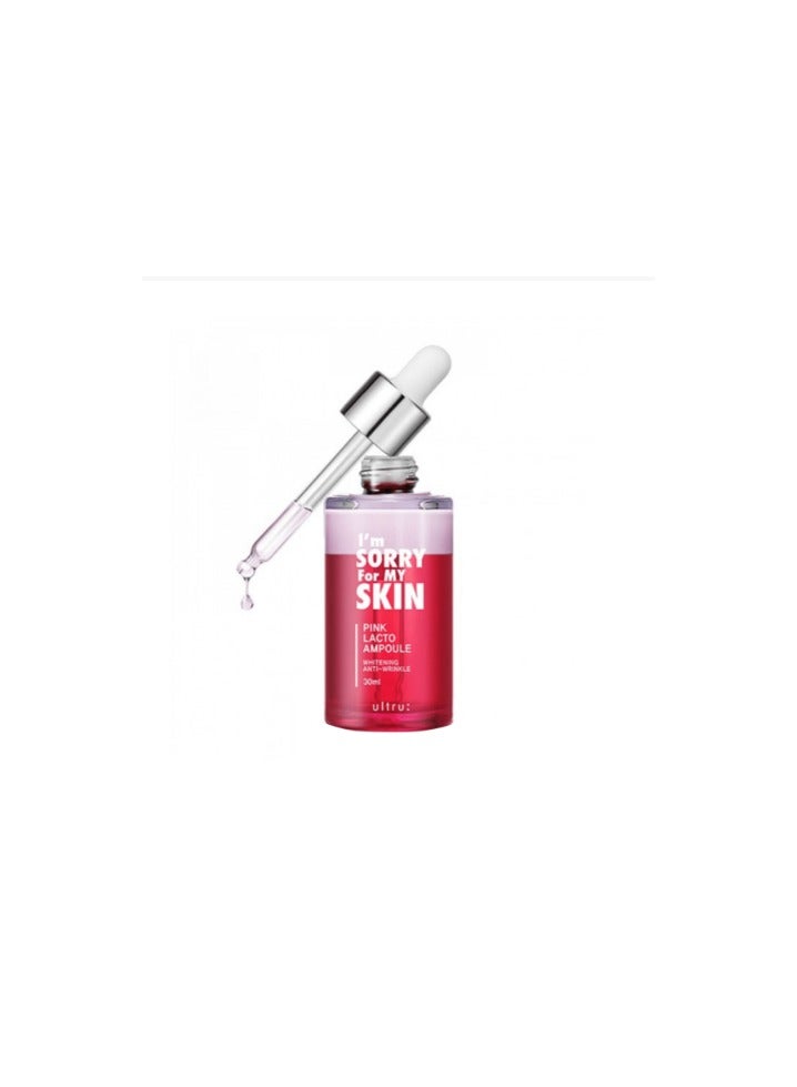 ULTRU IM SORRY FOR MY SKIN-PINK LACTO AMPOULE 30ml - Image 2