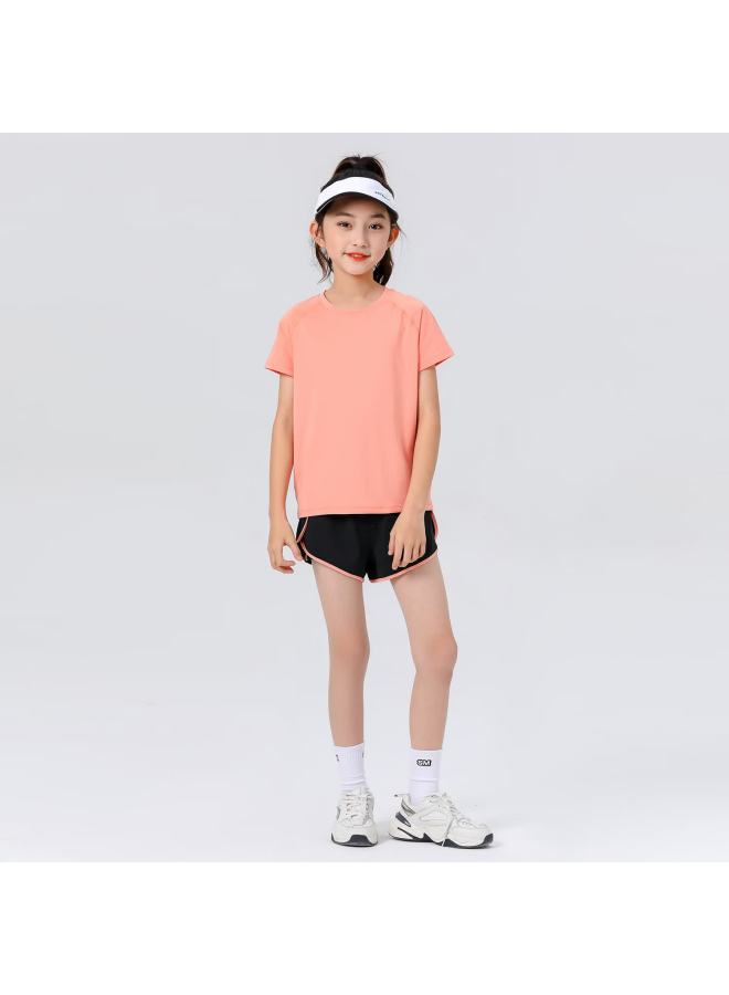 Fandimu Children's Sports Set, High-elastic Breathable Adult Parent-child Outfit, Running Yoga Badminton Basketball Soccer Training Clothes