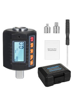 ENC-340 Digital Display Torque Meter Wrench Torque Tester 1/2'' Drive & Includes Adapters for 3/8'' and 1/4'' with Sound Light Alarm Function High Accuracy 4 Torque Units Backlit Display