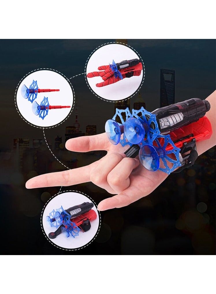 Anime Spider Web Figure Toy Kids Plastic Cosplay Glove Launcher - Image 3