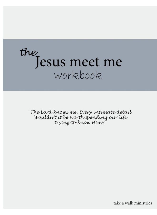 Jesus Meet Me Workbook  - Image 1