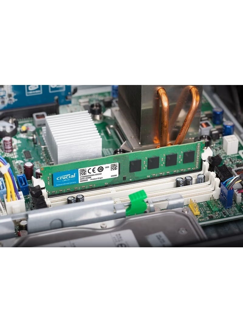 مايكرون ذاكرة الوصول العشوائي (RAM) Micron DDR3 UDIMM لأجهزة سطح المكتب – أداء موثوق وحوسبة مستقرة - Image 4