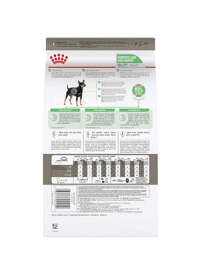 رويال كانين طعام جاف للكلاب الصغيرة من رويال كانين للعناية بالجهاز الهضمي، كيس 3.5 رطل - Image 2
