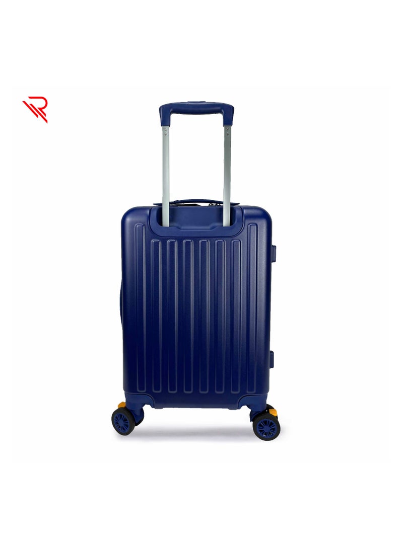Reflection REFLECTION Business Travel 20"Carry On Luggage with Front Open Laptop Compartment|Hardside Suitcase|4 Spinner Wheels|Premium Quality|Professional look(Blue) - Image 2