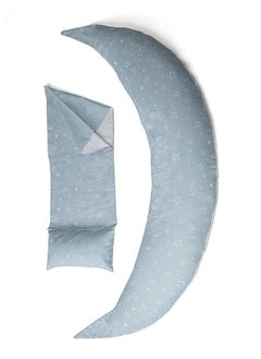 Nuvita 12-In-1 Pregnancy & Nursing Pillow - Grey Star  - Image 1