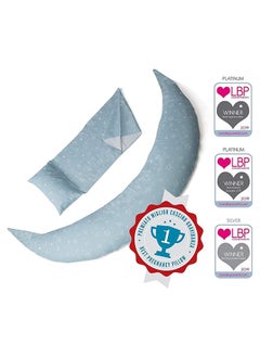 Nuvita 12-In-1 Pregnancy & Nursing Pillow - Grey Star  - Image 2