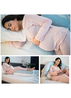 Nuvita 12-In-1 Pregnancy & Nursing Pillow - Grey Star  - Image 4