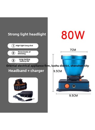 Led Outdoor Strong Light Charging Headlight Mini High Power Induction Fishing Lamp Rubber Tapping Head-mounted Flashlight Miner's Lamp-Color:1668 White Light 80W Double Battery With Bracket Hole - pzsku/Z86EA3F0748F4D8E5BDFBZ/45/1746213532/c09c6e23-b6f1-404d-ba66-f55f7bae0f89