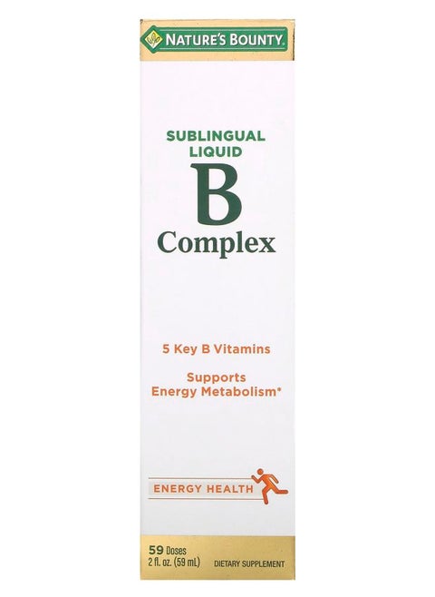 B-Complex Sublingual Liquid 2 fl oz (59 ml)