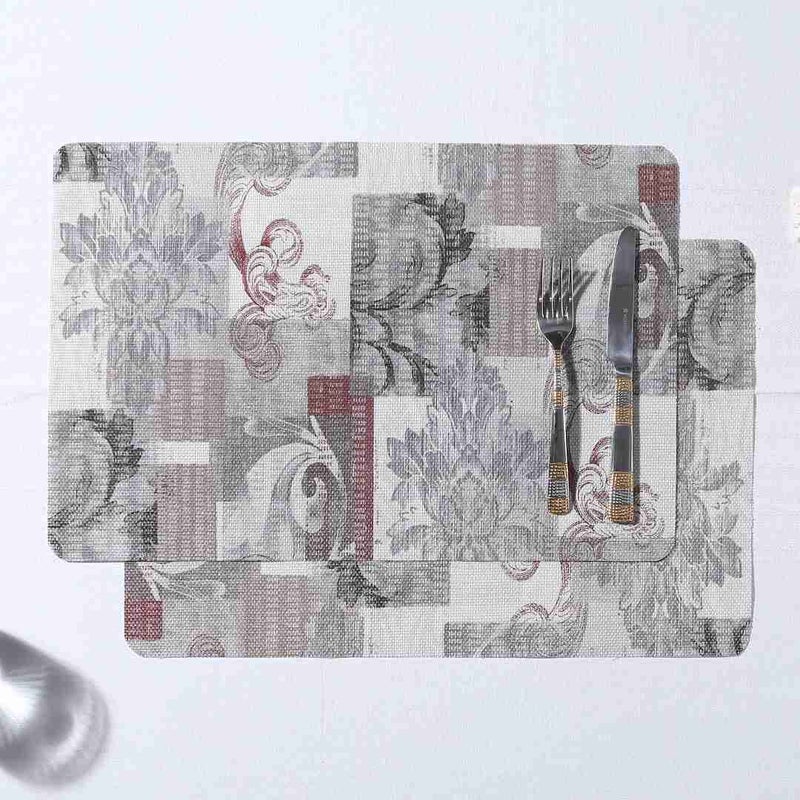 Wonderchef Valentina Set of 6 Abstract Print Placemat - Image 2