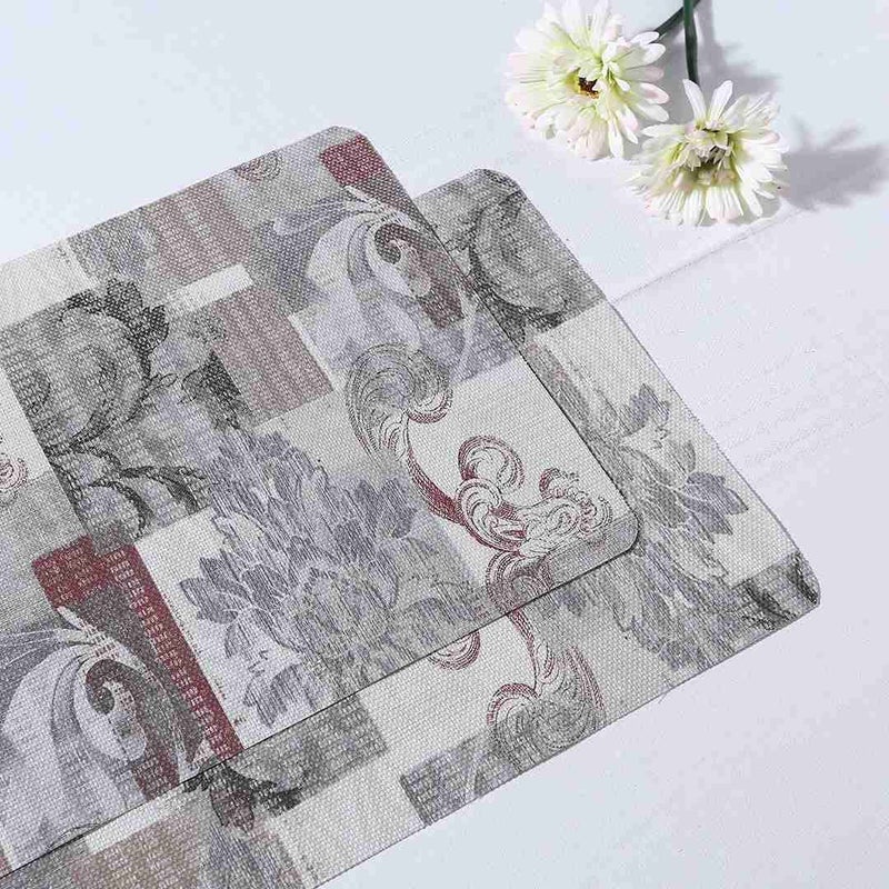 Wonderchef Valentina Set of 6 Abstract Print Placemat - Image 3