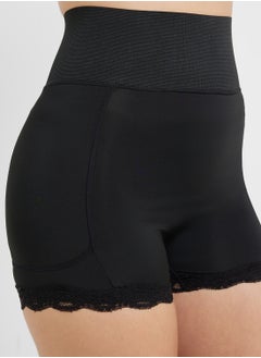 Ginger Sculpt High-Waisted Mid Thigh Shorts  - Image 3