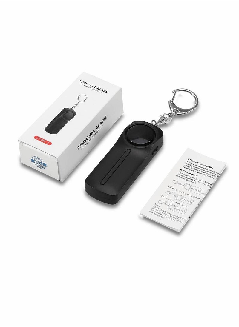 Y&D Personal Alarm, Emergency Self Defence for Women Kids and Elders, 130dB Rechargeable Safe Sound Security Alarm Siren, Alert Key Chain with LED Light, Simple Operation, Reusable  - Image 2