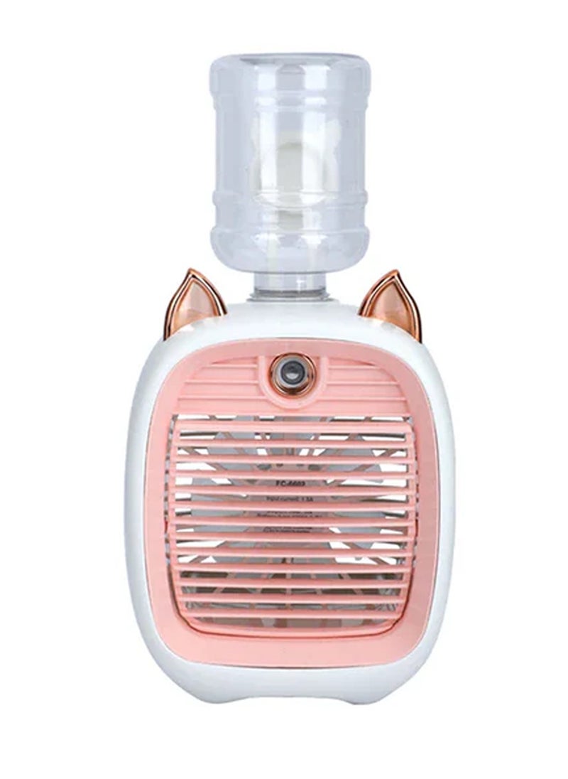 Generic Portable Water Air-Conditioning Little Fox Spray USB Cooling Fan Desk For Desk Room Bedroom Office And Dorm Turbo  - Image 1