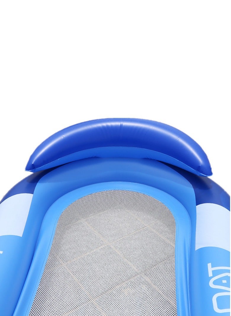 RedMapleTEK Inflatable outdoor water adult folding net recliner floating bed 150 * 75cm - Image 3