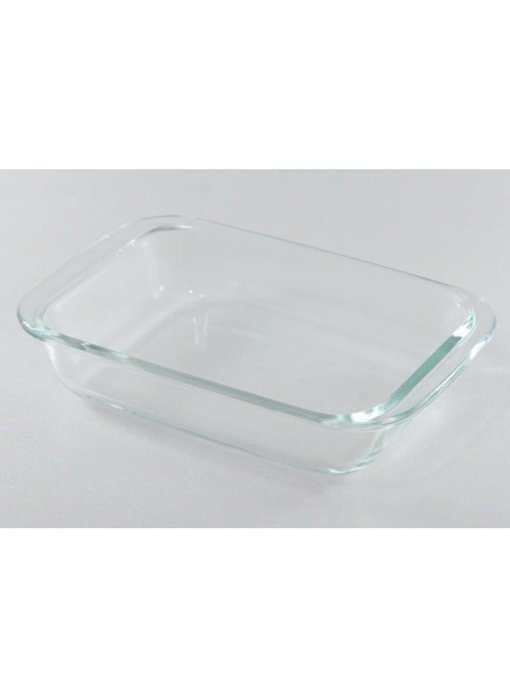 Homemaker Premium Turkish-designed Clear Rectangular Glass Baking Dish – 0.7L Capacity, 23 x 14.9 cm, 4.8 cm Height – Elegant & Durable for Everyday Cooking - Image 4