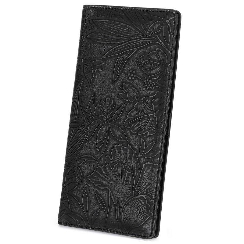 FALAN MULE Ultra Slim Thin Wallet for Women Bifold Leather RFID Blocking Designer Credit Card Holder - Image 1