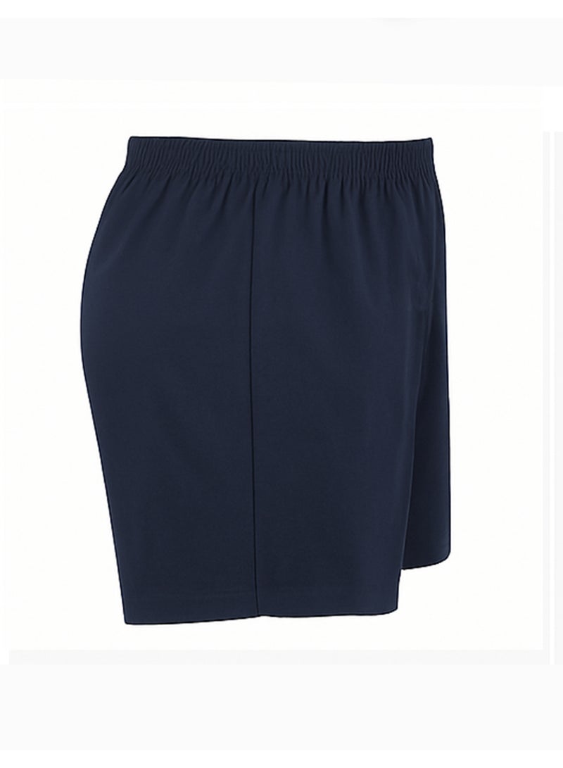 Tango Button Shorts (Solid) Dark Blue Gray - Image 4