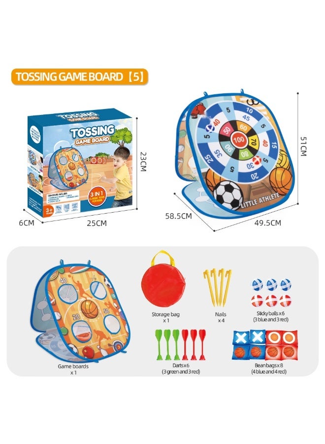 Loquat 3-in-1 Sandbag Sticky Ball Target Toy