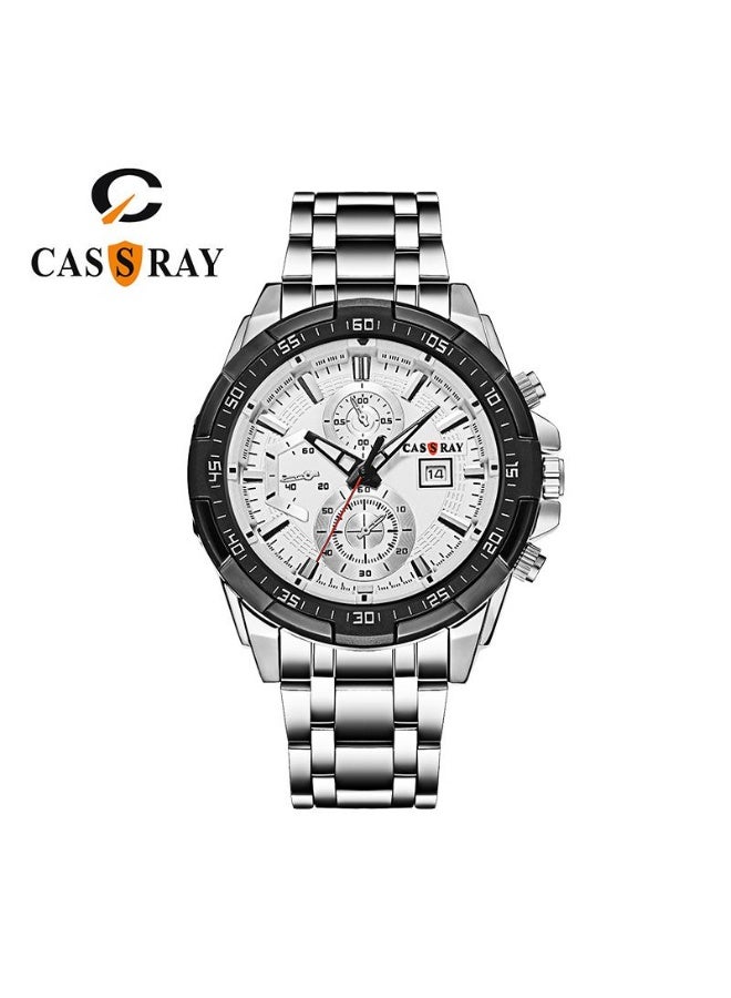 CASSRAY New glow-in-the-dark watch for boys and teenagers, trendy sports watch for men, cool watch for Instagram users, vintage waterproof quartz watch, retro quartz watch - Image 1