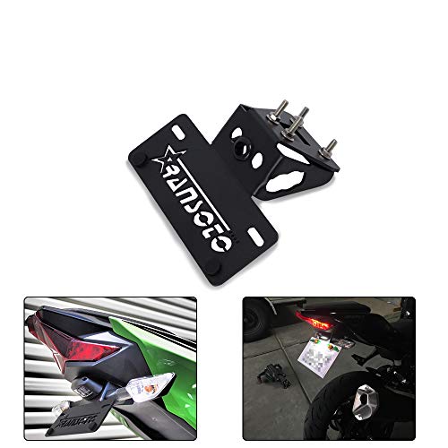 Fender Eliminator Kit for Kawasaki Ninja 400  Z400 20182024 Ninja 250 20182023  Select Ninja 500Z500 Models  Tail Tidy License Plate Bracket  Sleek Rear Fender Delete