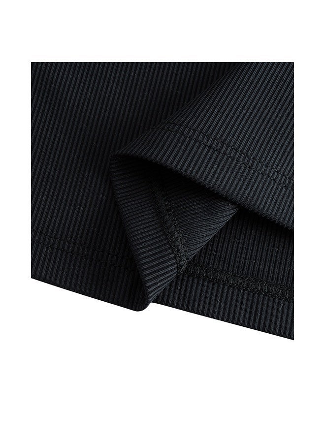 انتا تي شيرت ضيق بأكمام قصيرة للتدريب والتنقل - Image 5