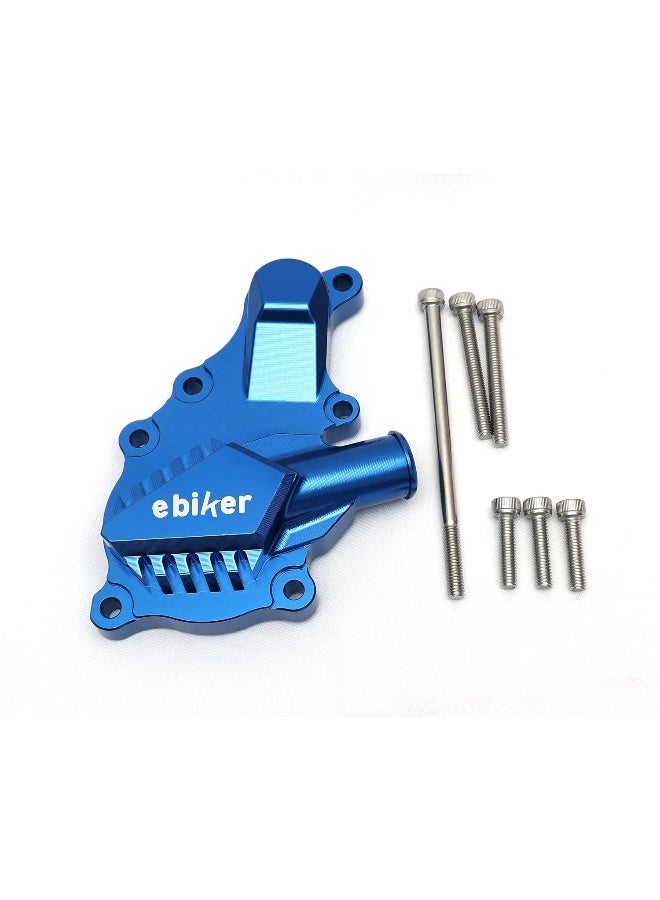 Ebiker Aluminum Water Pump Cover for Yamaha Raptor 700 Blue - Image 1