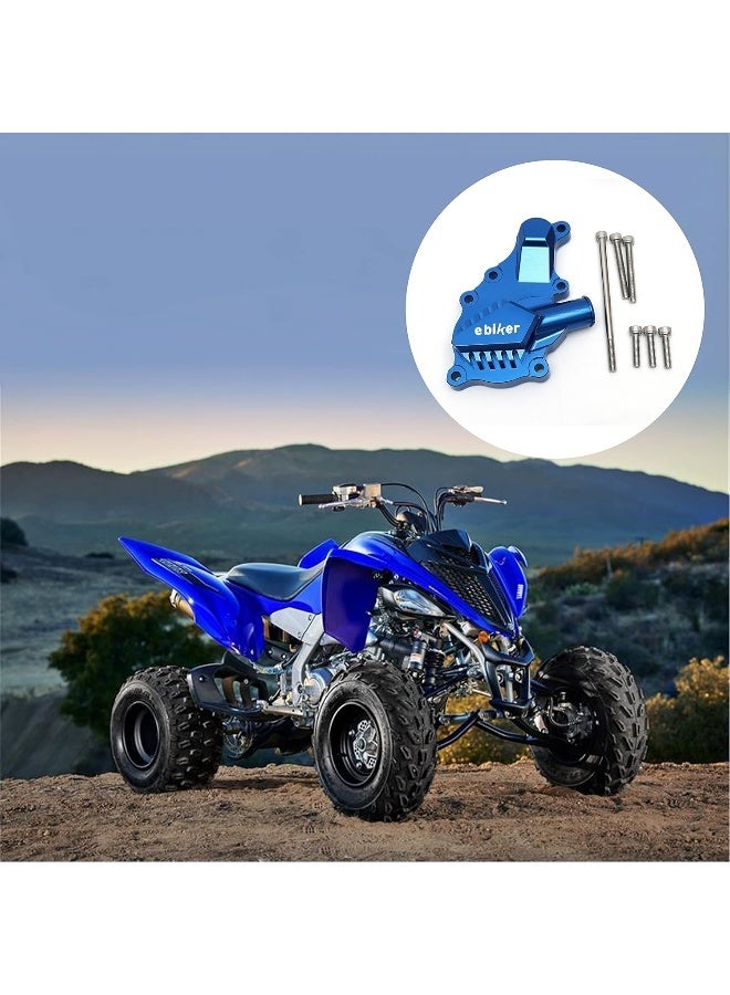 Ebiker Aluminum Water Pump Cover for Yamaha Raptor 700 Blue - Image 3