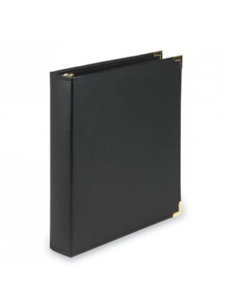 Samsill Classic Collection Executive Presentation 3 Ring Binder/Portfolio Binder, 1.5 Inch Binder, Brass Round Ring (Holds 325 Sheets), Black - pzsku/Z86EB5E2F809BAAE1B5B7Z/45/_/1731696540/8ca77e2d-9d53-4237-a839-56edd01da1a8