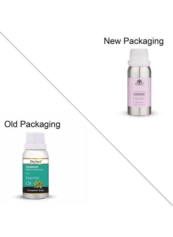 Devinez زيت الهيل العطري 100% طبيعي نقي وغير مخفف 100 مل في زجاجة من الألومنيوم المؤكسد - Image 3