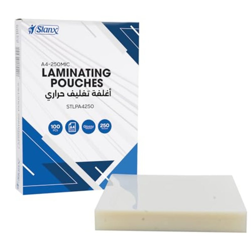Premium Laminating Pouches A4 216 × 303 mm 250 MIC Box of 100 Clear Thermal Laminating Sheets for Office, School and Home Use - Image 3