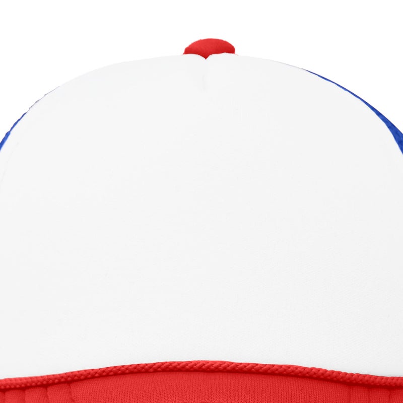 DALIX Infant Trucker Hat Baby Cap Tiny Extra Small Boys Red White Royal Blue - Image 2