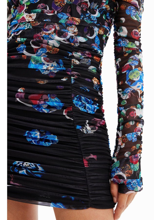 DESIGUAL فستان قصير من إم. كريستيان لاكروا  - Image 5