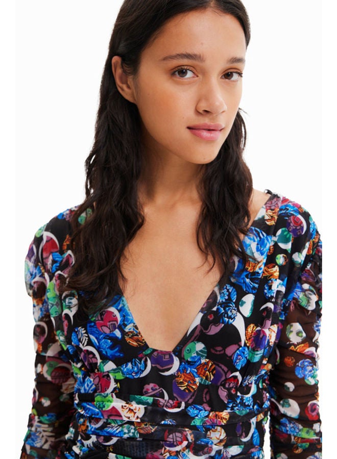 DESIGUAL فستان قصير من إم. كريستيان لاكروا  - Image 3