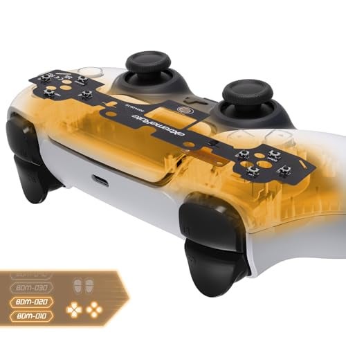 eXtremeRate Face Clicky Kit V3 for PS5 Controller BDM-010 BDM-020 Face Buttons, Custom Hard Silicone Tactile Switch Dpad Action Buttons Mouse Click Kit for PS5 Controller BDM 010 020 - NO Controller - Image 1