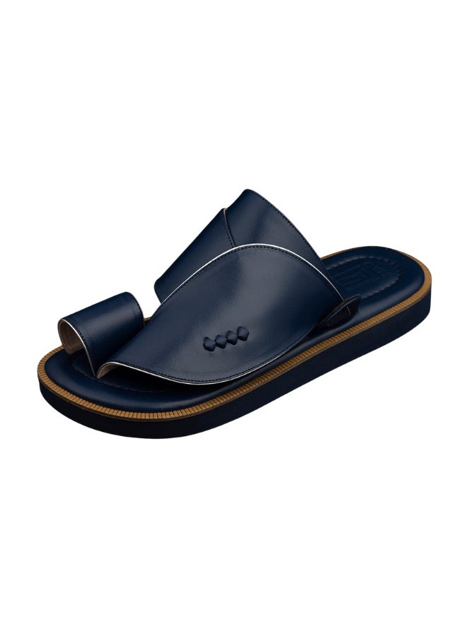 NAD Dark blue genuine leather arabic sandals  - Image 1
