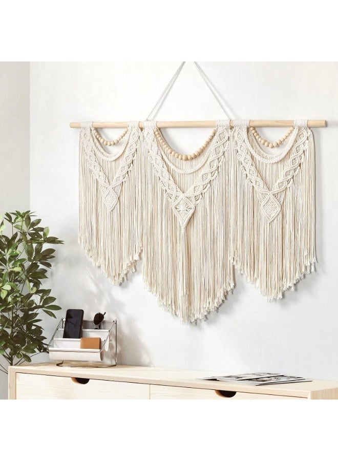 Home Gallery Macrame Wall Hanging Large Boho Woven Handmade  - Image 3