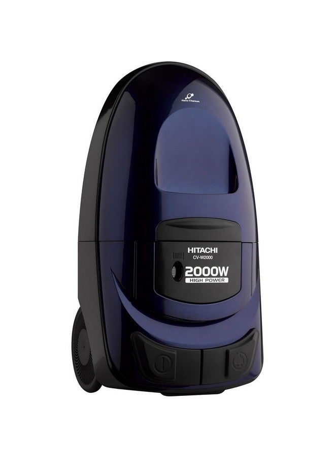 هيتاشي مكنسة كهربائية مزودة بعلبة تخزين بقدرة 2000 وات 6.5 L 2000 W CV-W2000 SS220 SB - Image 4
