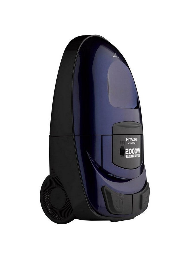 هيتاشي مكنسة كهربائية مزودة بعلبة تخزين بقدرة 2000 وات 6.5 L 2000 W CV-W2000 SS220 SB - Image 3