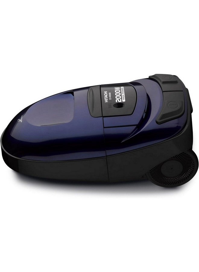 هيتاشي مكنسة كهربائية مزودة بعلبة تخزين بقدرة 2000 وات 6.5 L 2000 W CV-W2000 SS220 SB - Image 2
