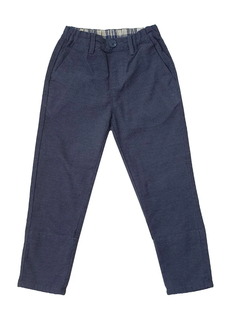 GIORDANO Junior Twill Stretch Mid Rise Regular Tapered Fit Elastic Waist Pants
