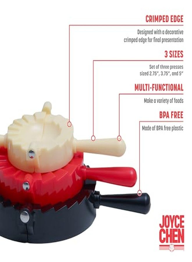 Joyce Chen 3-Piece Dumpling Maker Dumpling Press and Sealer Kit - Image 4